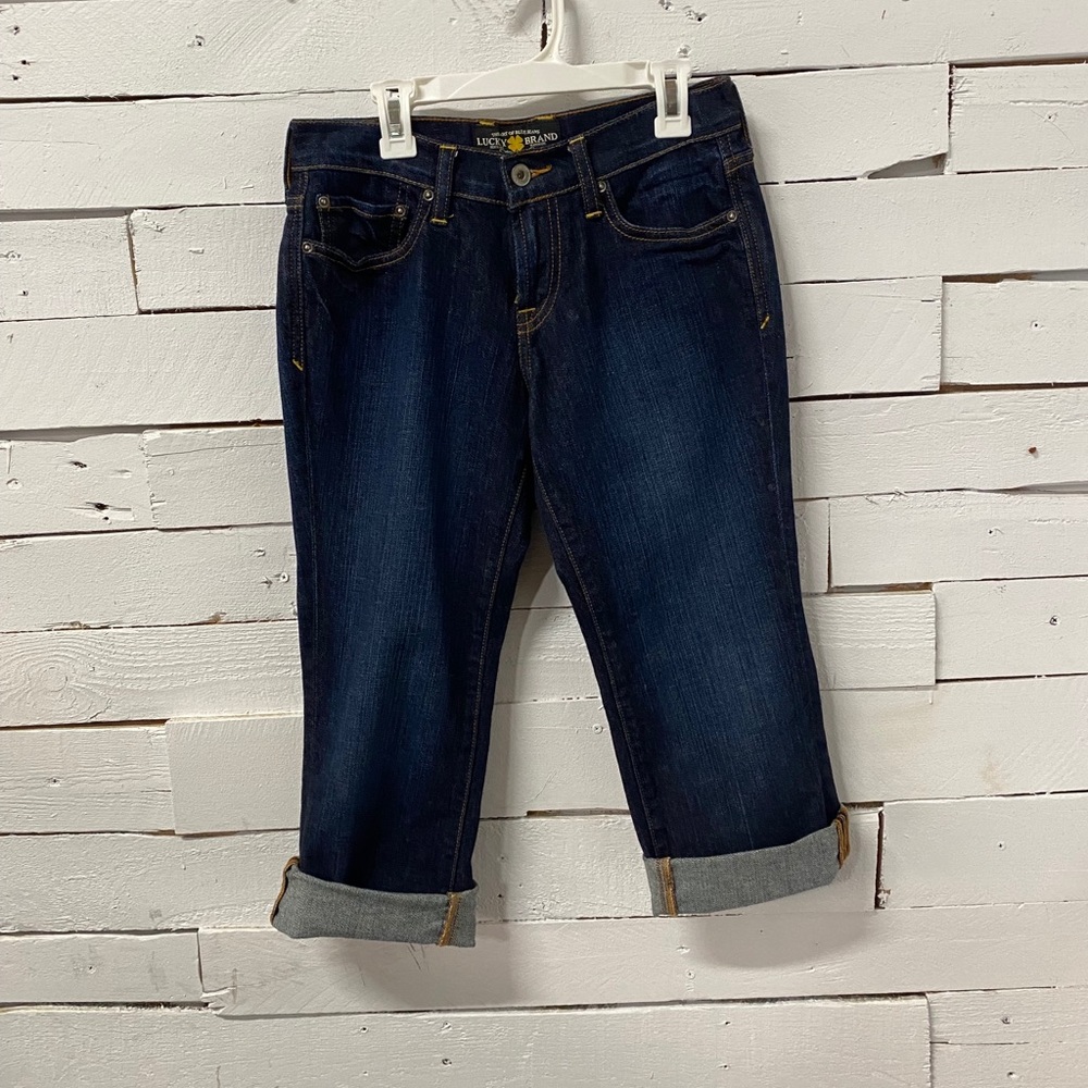 Lucky Jeans Classic Rider Capris Size 0/25